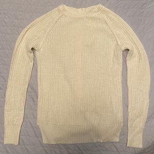 Knit Zara Sweater with Buttoned Back